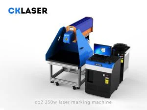 CO2 250W Lazer Hızlı Galvo Tarama Sistemi Gravür / Kesme Makinesi Çin'de Lazer İşaretleme Makinası Üreticisi